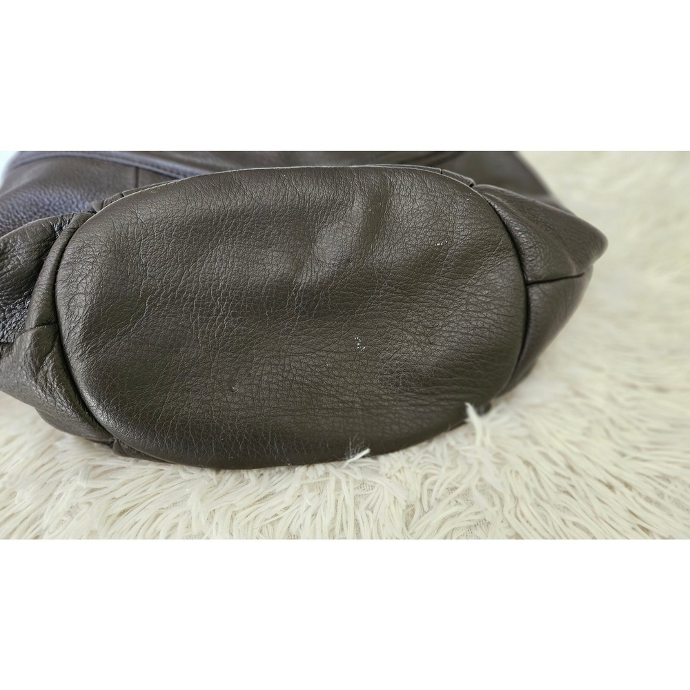 Vintage Stone Mountain Brown leather shoulder bag - Picture 4 of 12
